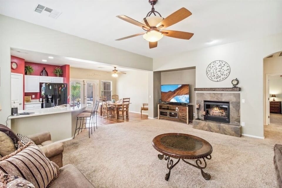  Fireplace is not available for guest use.