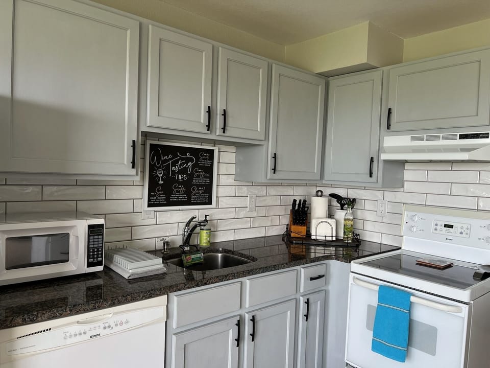 View of the Kitchen.