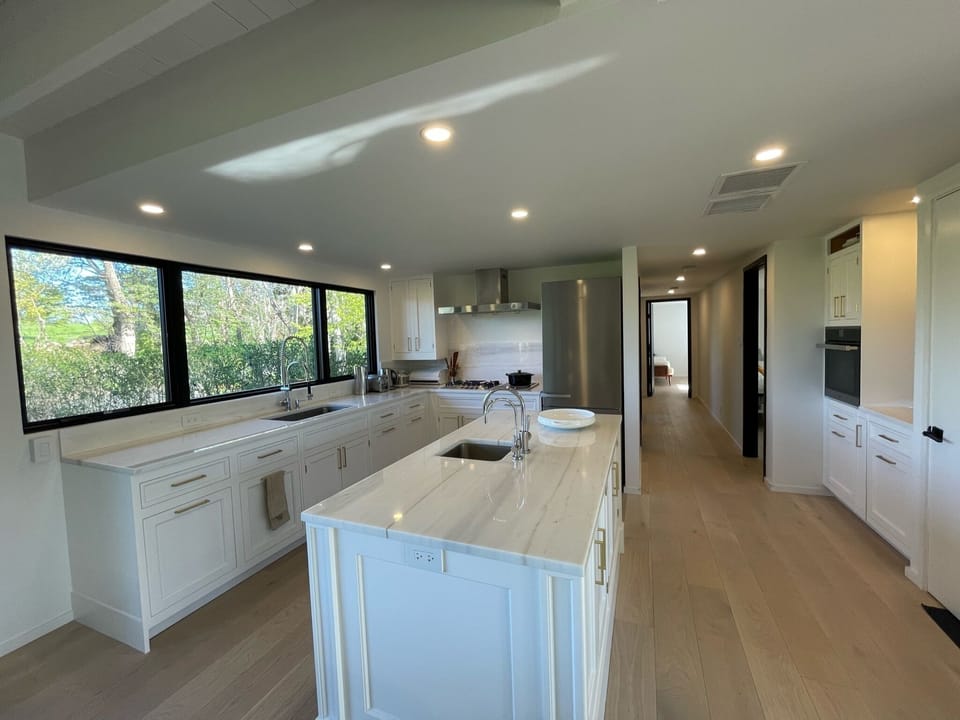 Custom Christopher Peacock kitchen