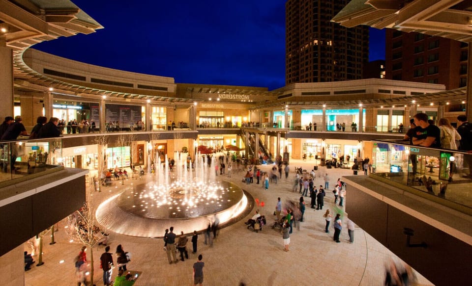 City Creek mall - 1 mile walk