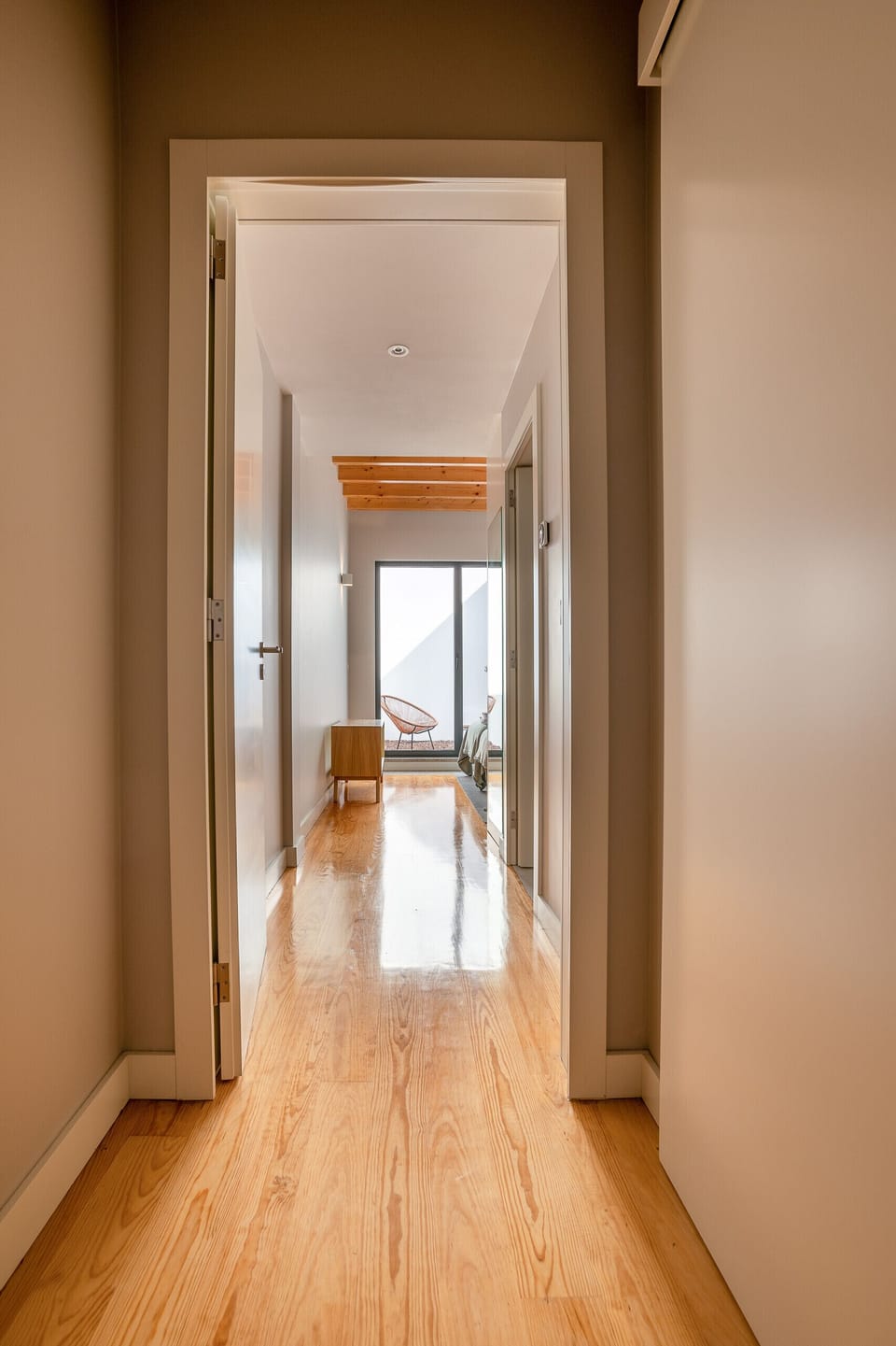 Hall leading to master bedroom