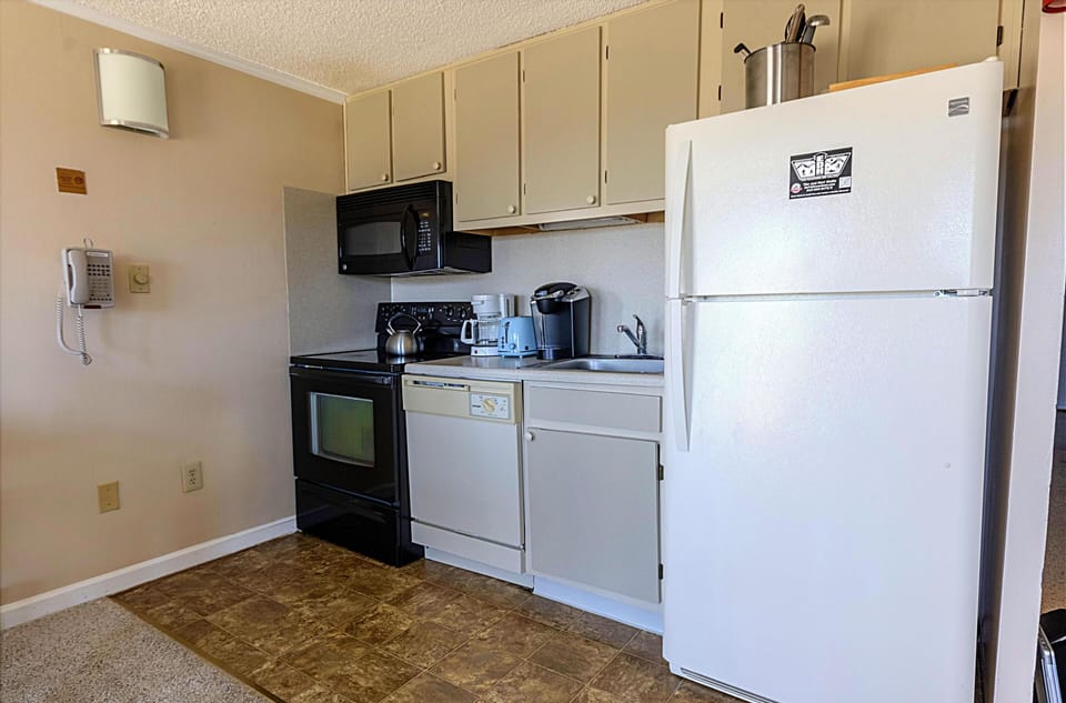 The kitchen is fully equipped so you can make a snack, gourmet meal, or anything in between!