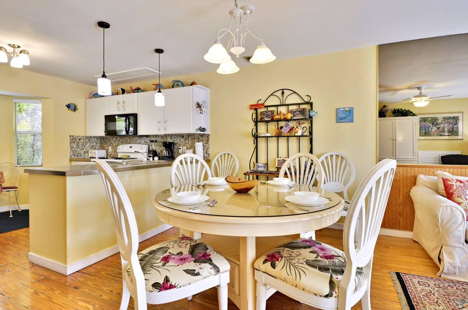 Indoor dining area.