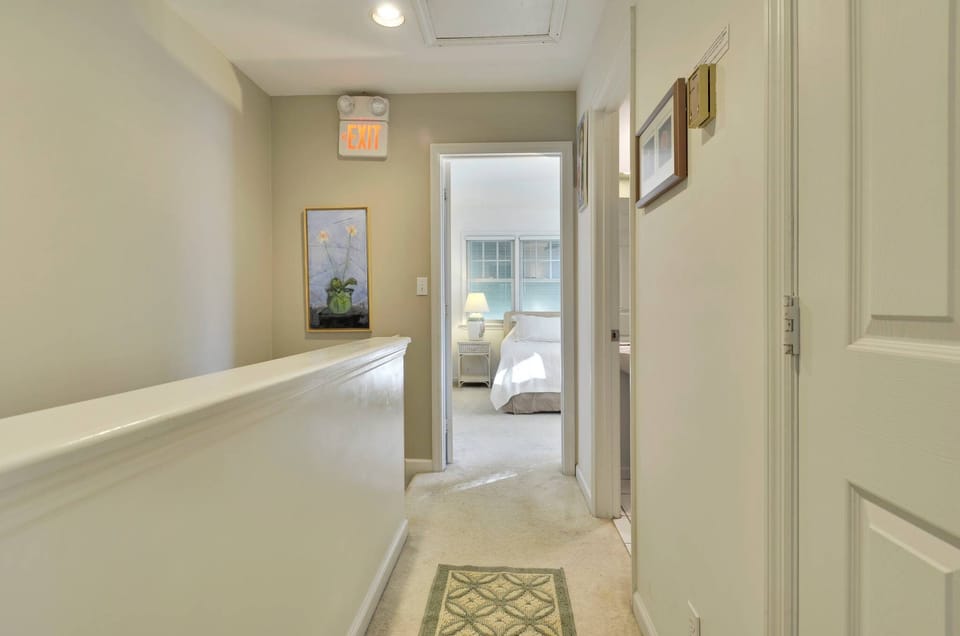Upstairs hallway.