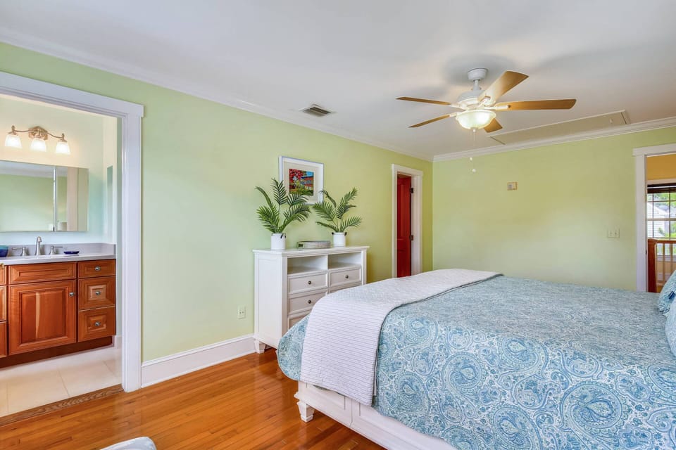 Primary bedroom features an ensuite full bathroom.
