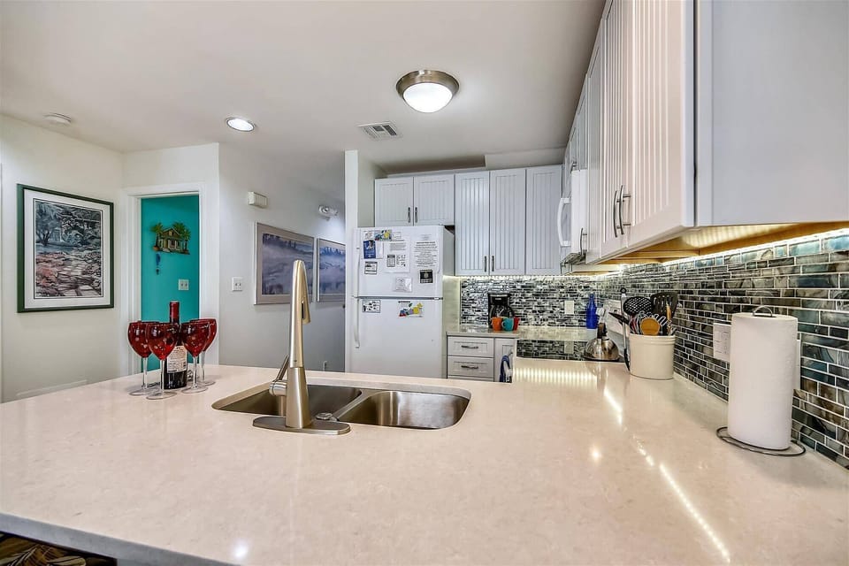 Lots of counter space.