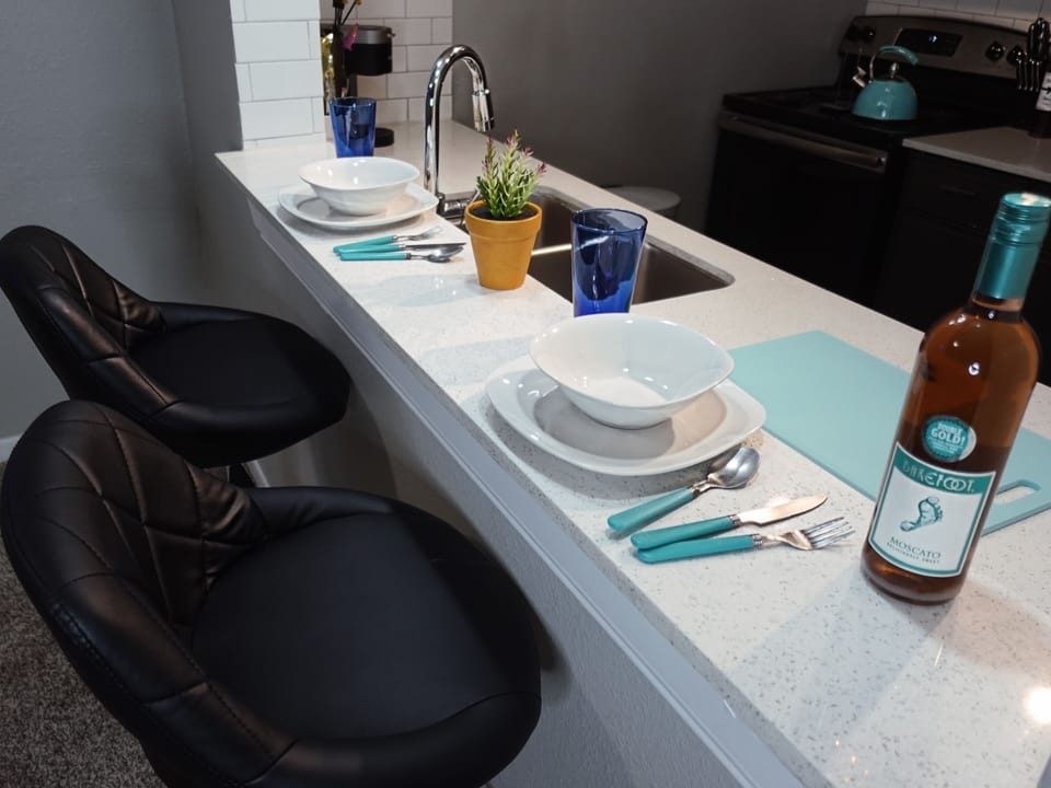 Fancy Bar Stool Setting