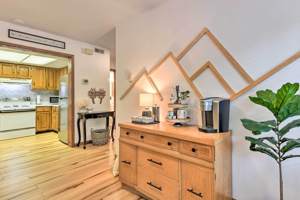 Coffee Bar | Keurig Coffee Maker | K-Cups Provided | French Press