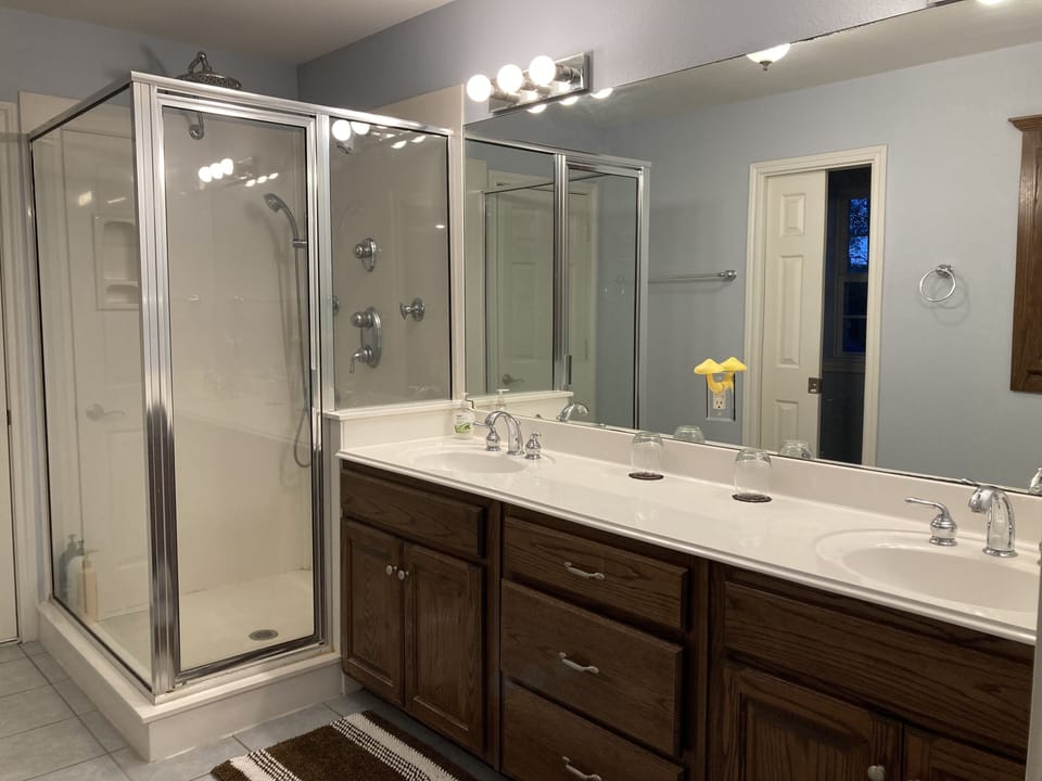 upstairs bathroom.