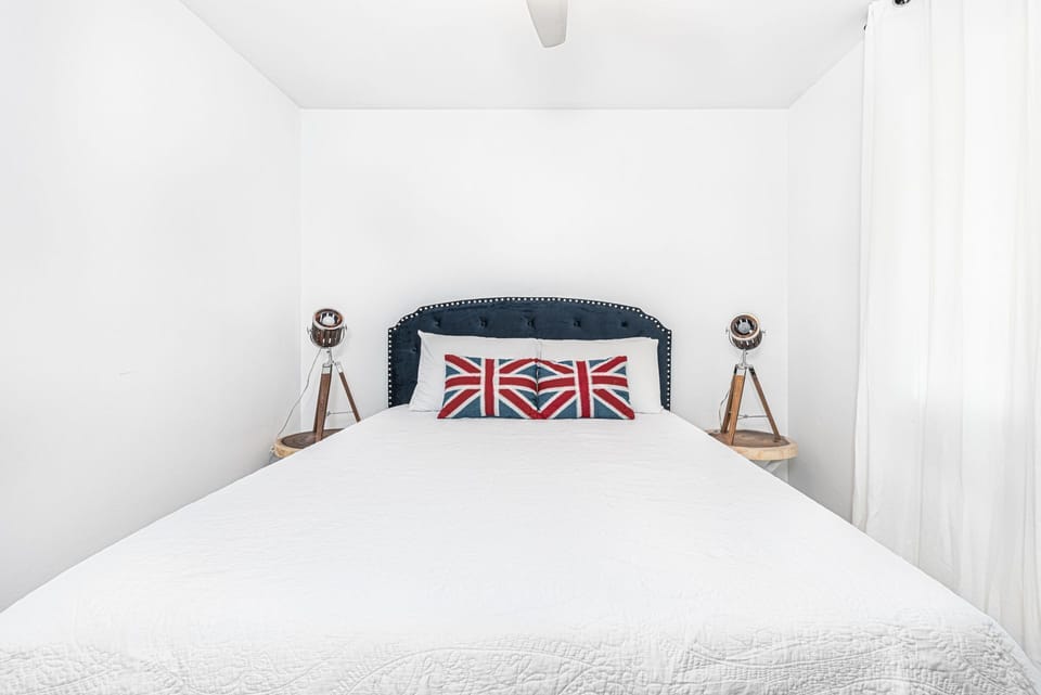 Bedroom #3 includes a queen bed.
                