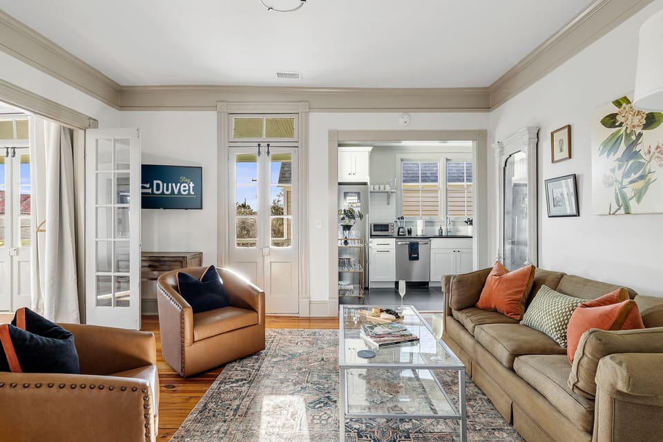 Living Room with Smart TV