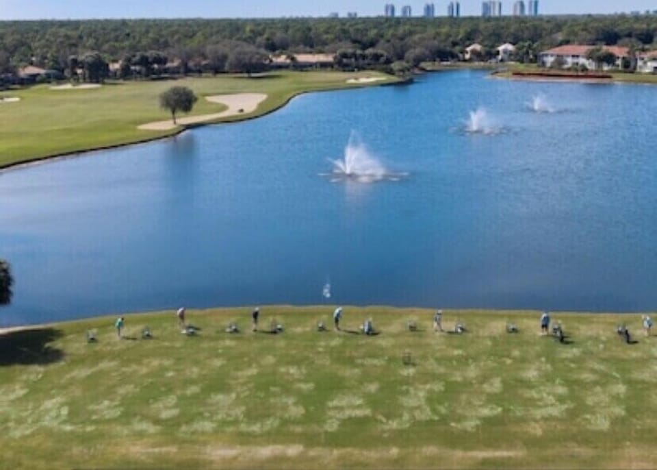 Aquatic driving range open daily