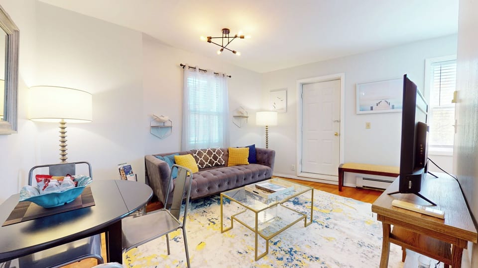 Living room, Dining Table (comes equipped with snacks and water upon move-in)