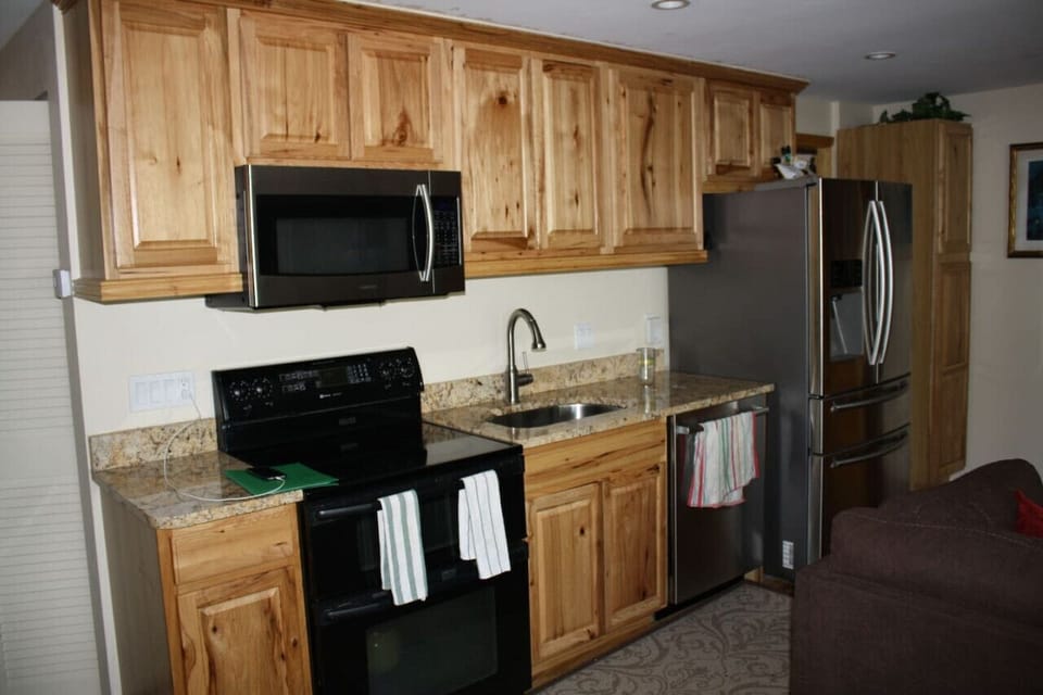 Newly remodeled kitchen