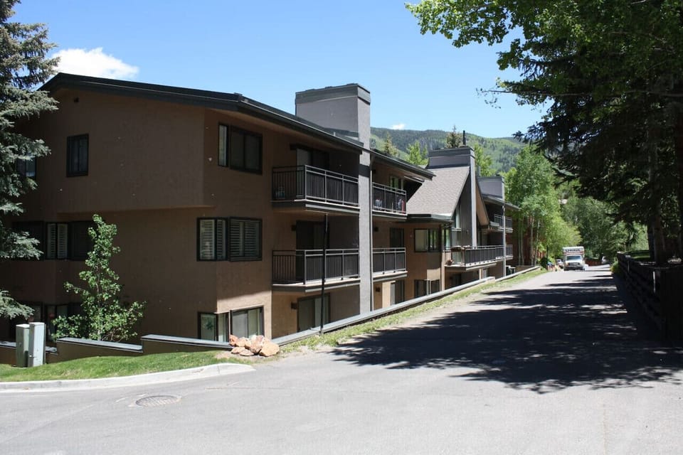 Mountain side of unit