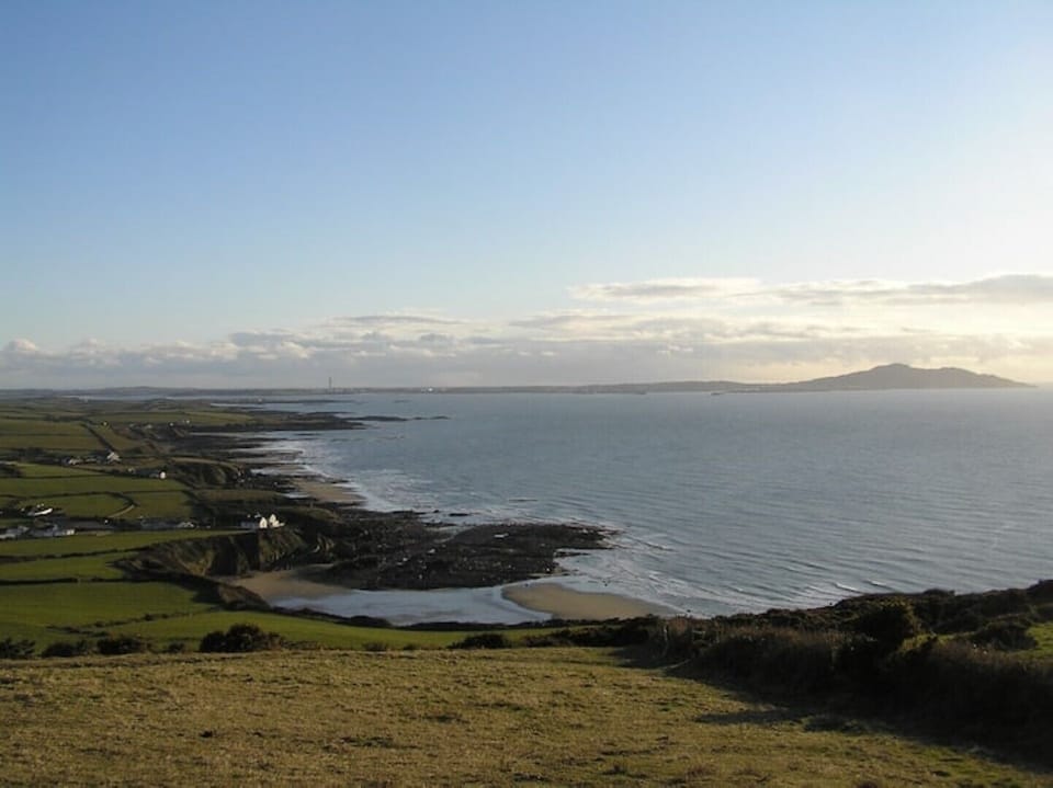 view along the coast, a short walk away