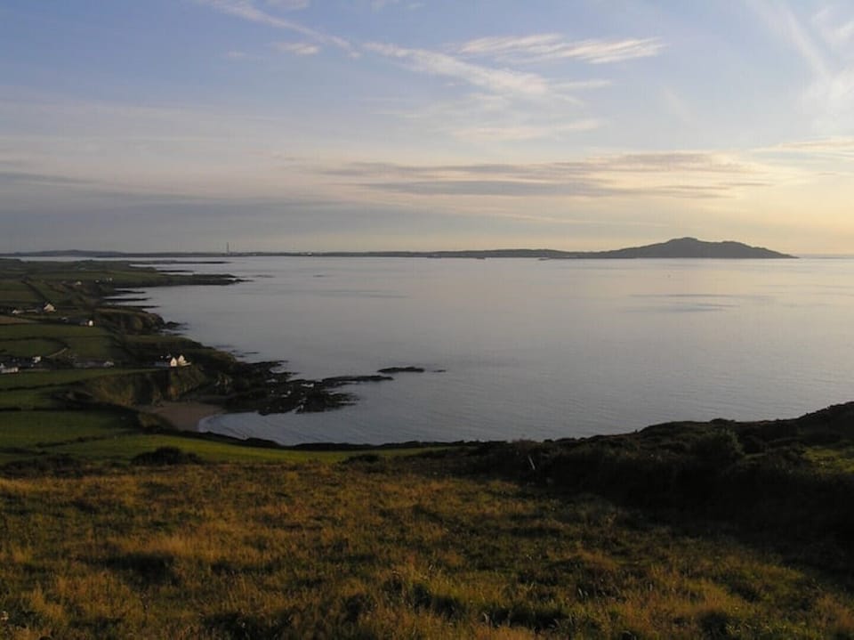 evening view along the coast, a short walk away