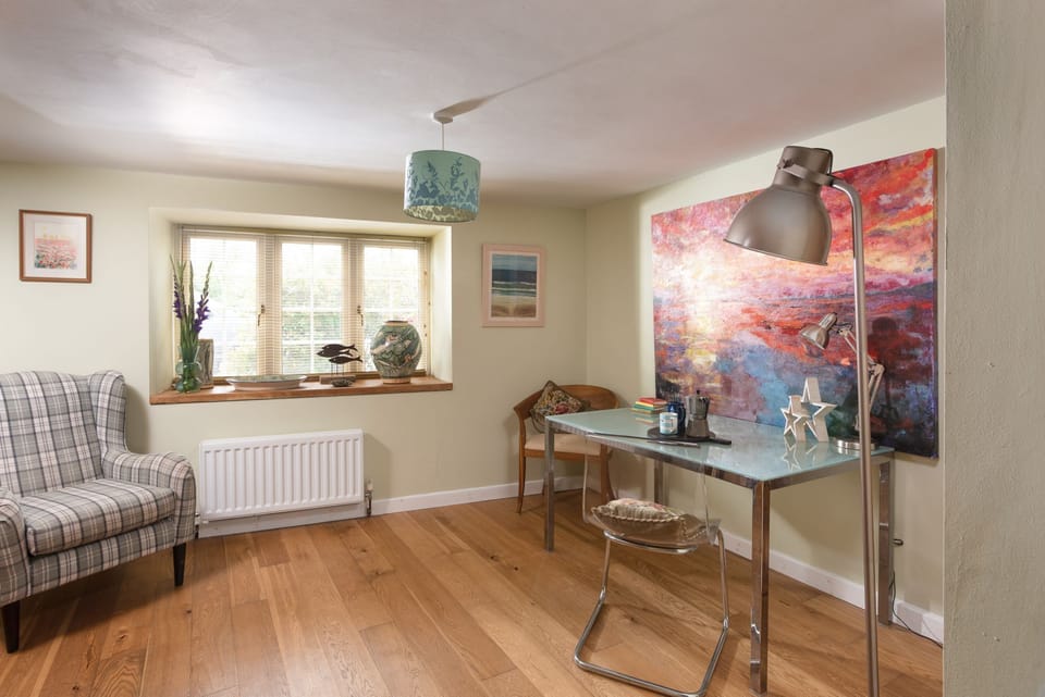 An office area - Pump Cottage