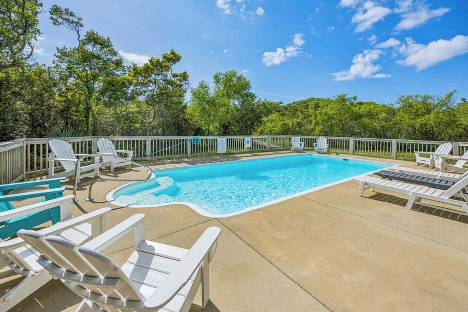 Surf or Sound Realty - 1032 - Sparrow's Treehouse - Pool Area -2