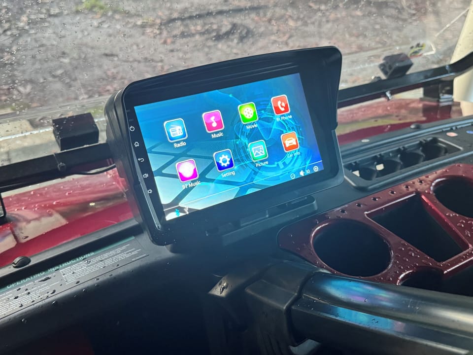 2025 lithium golf cart with Bluetooth