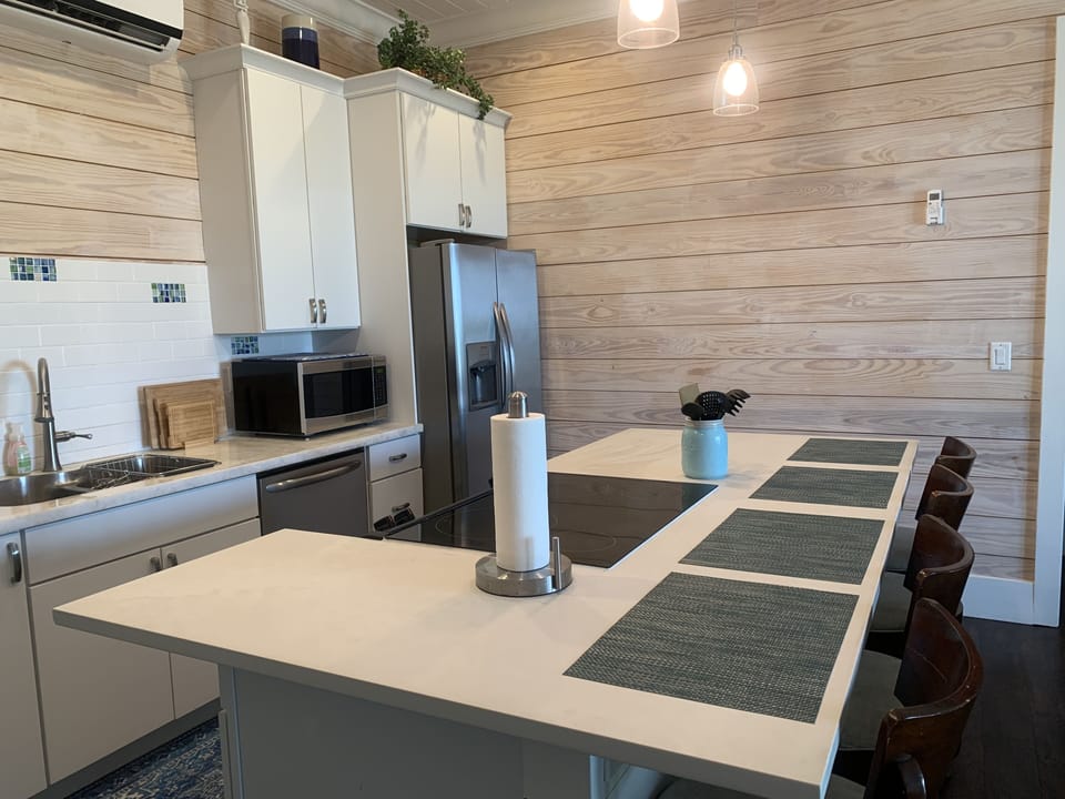 Newly renovated kitchen counter 