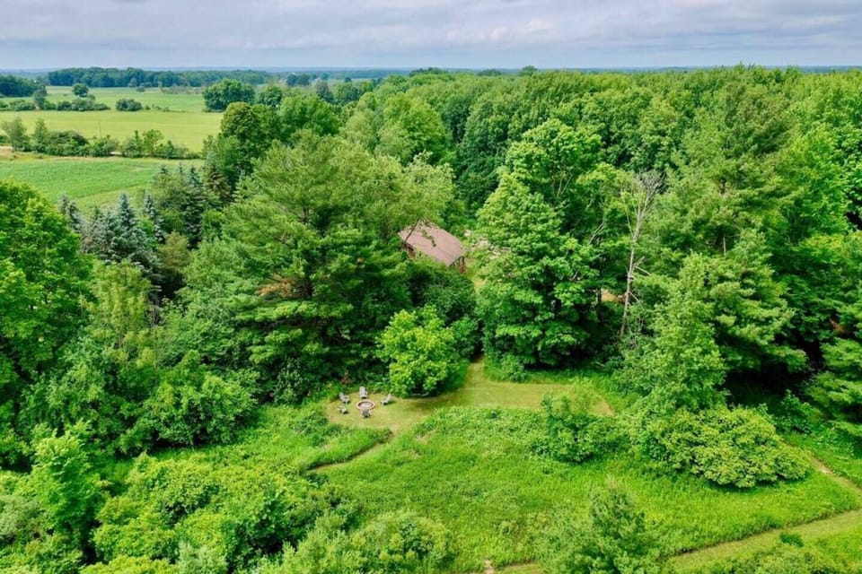 Get ready to take in clear night skies full of brilliant constellations from the backyard or enjoy walking the hidden trails in privacy.