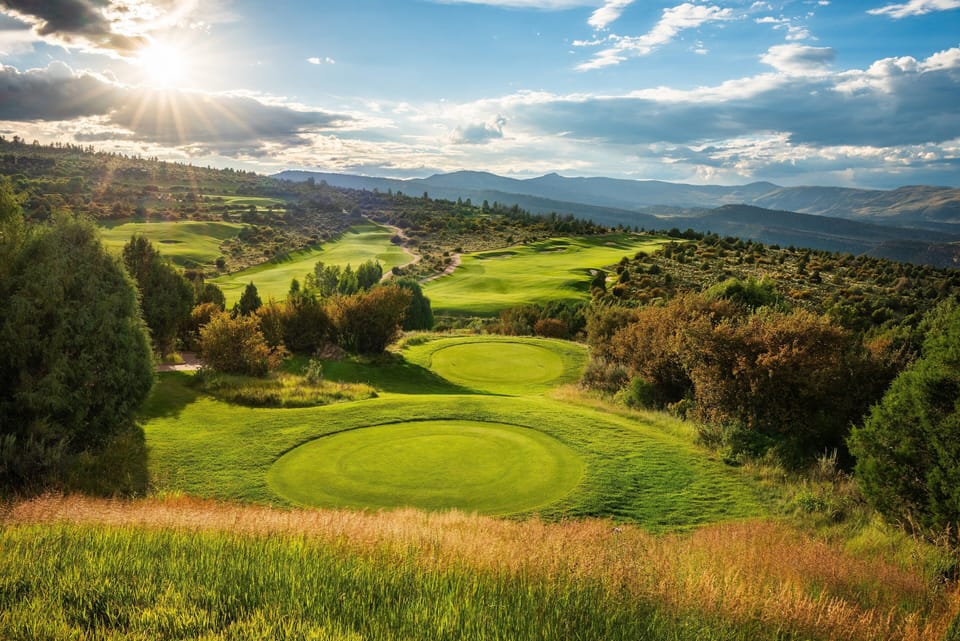 Field, Nature, Outdoors, Golf Course, Grassland