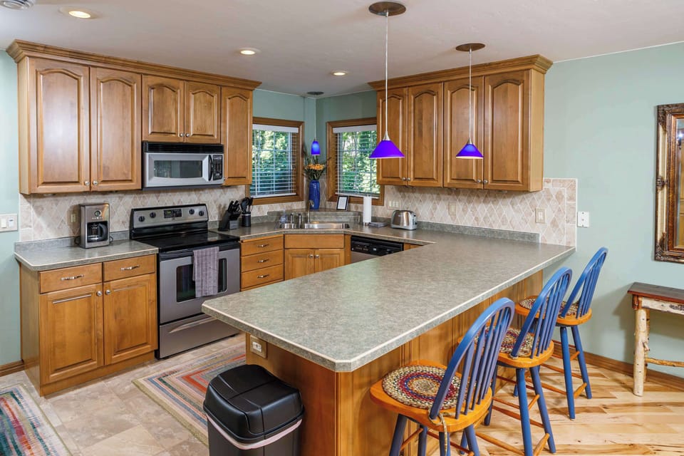 Fully equipped kitchen