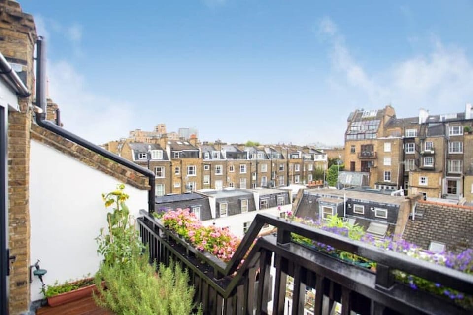 Views from the open plan living/dining area