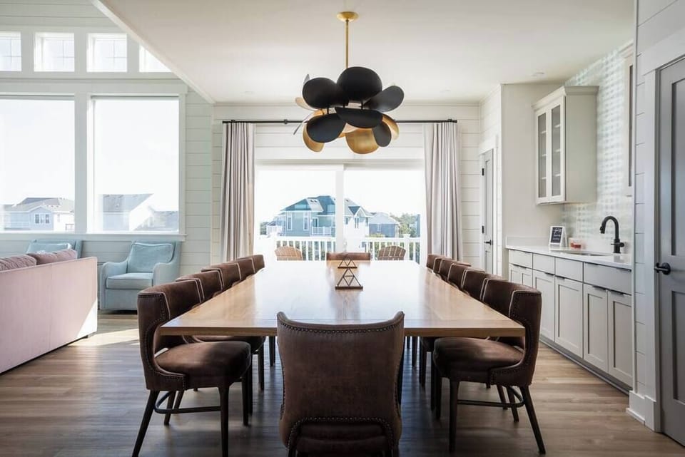 Dining Table with Wet Bar