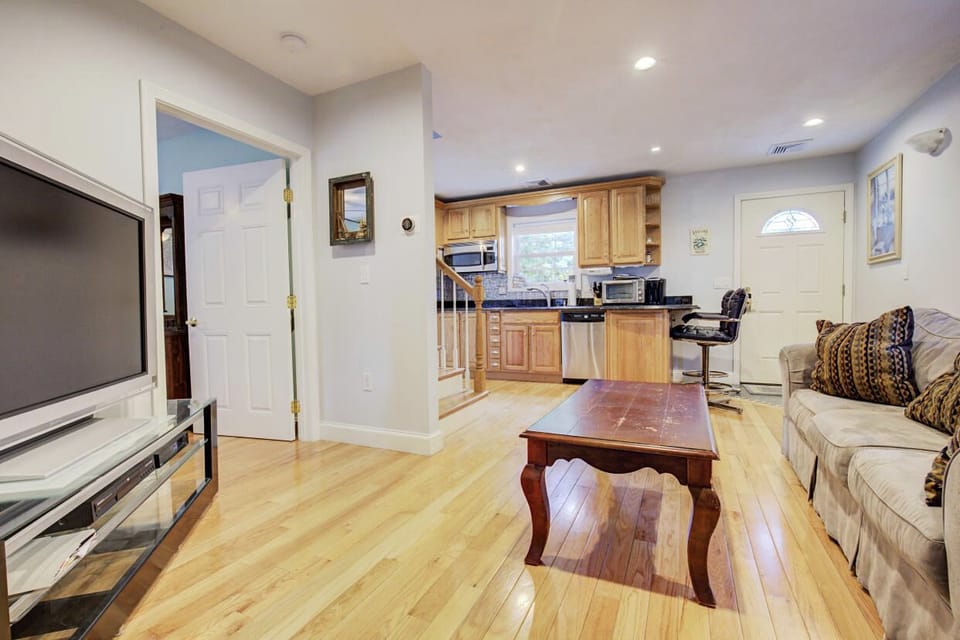 Living room first floor 60” hd smart tv