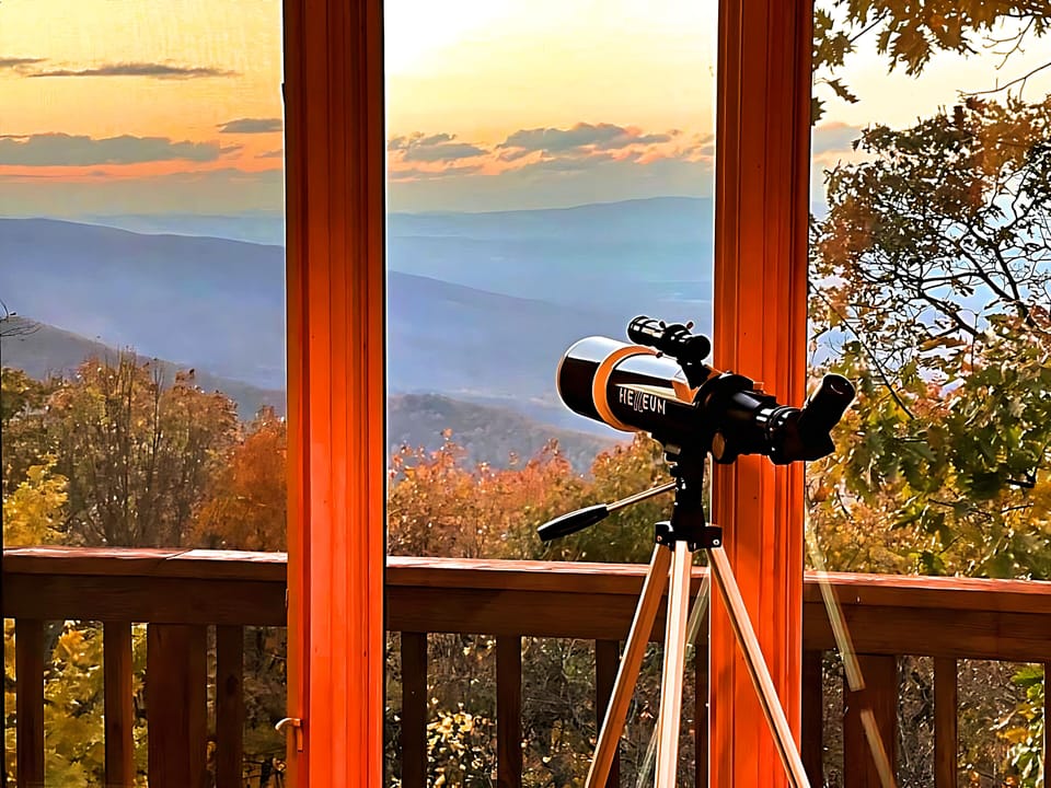 Expansive views of the Shenandoah Valley Landscape