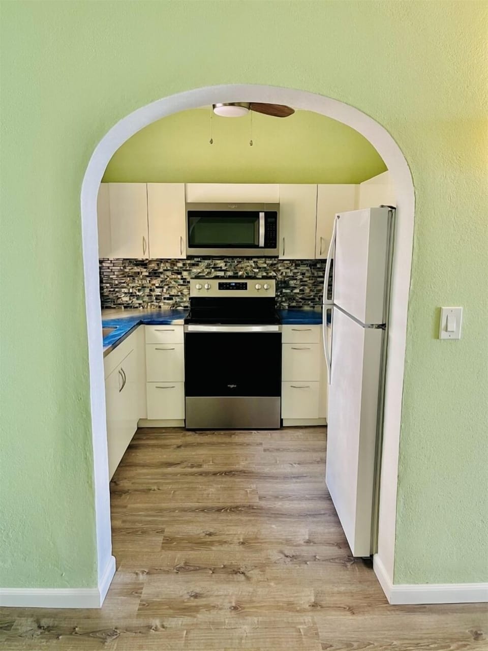 Entrance to the Kitchen Area