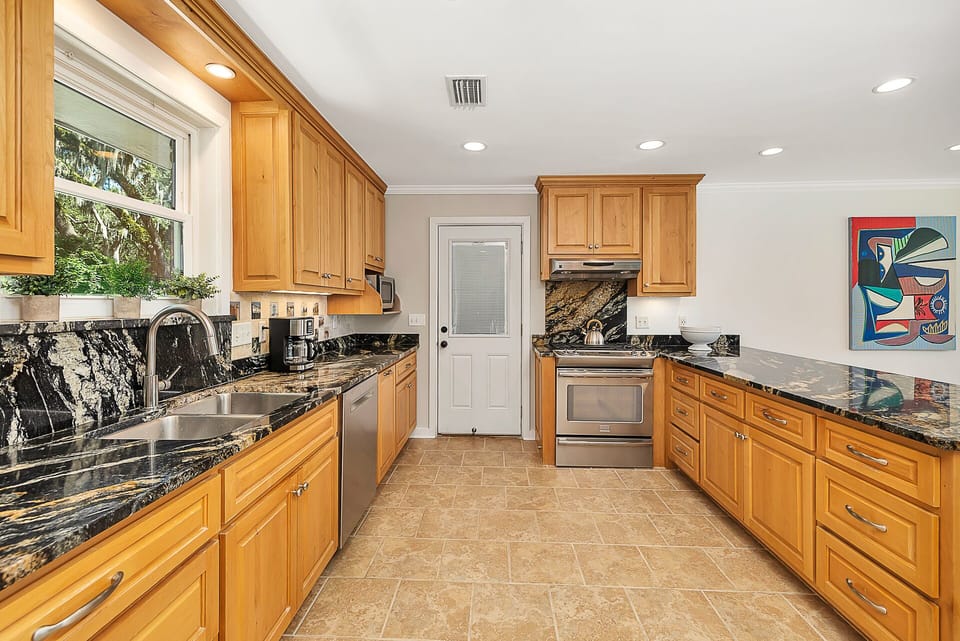 Wonderful updated Kitchen.