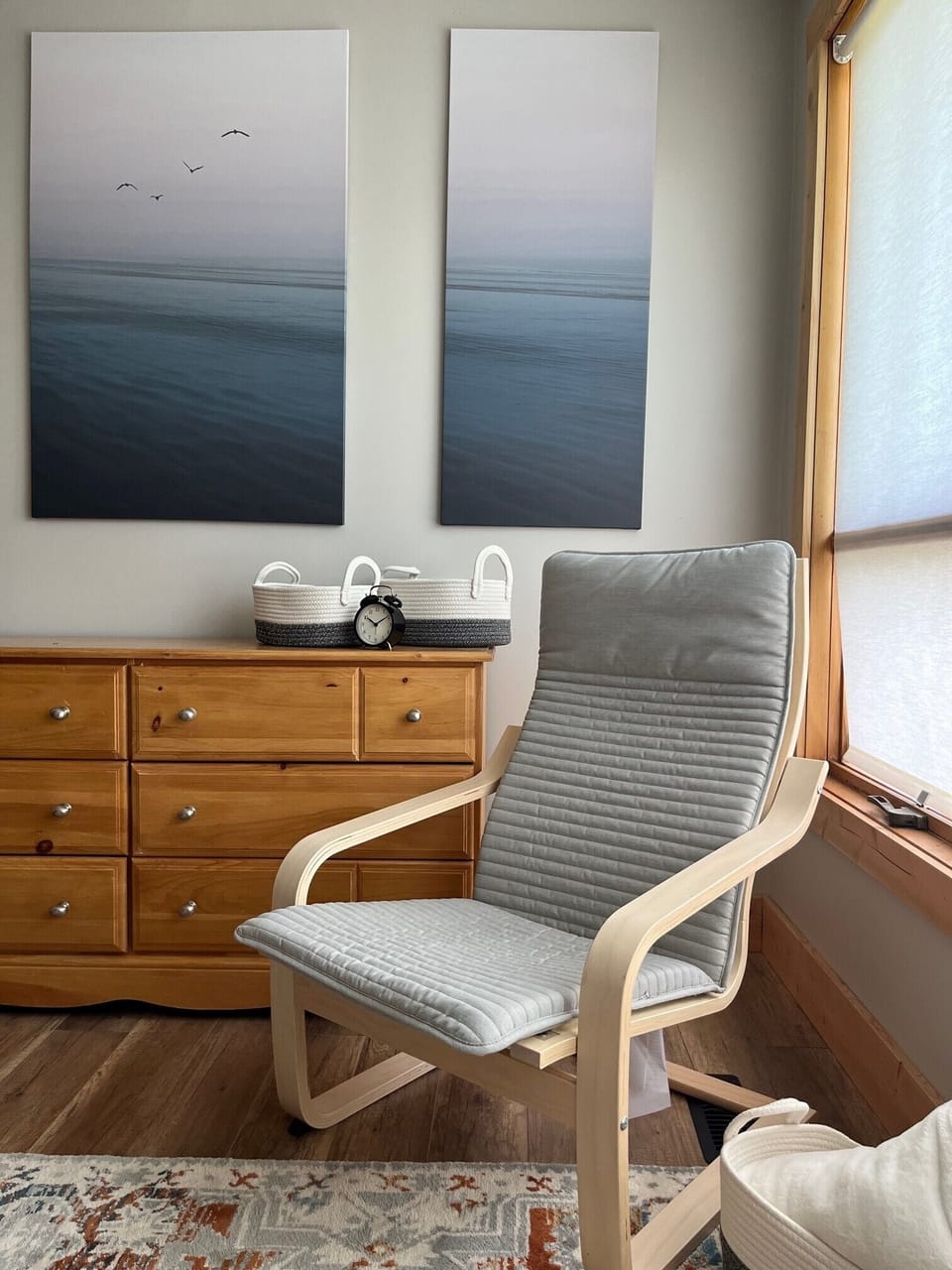 Sitting Chair and Dresser in Bedroom 3