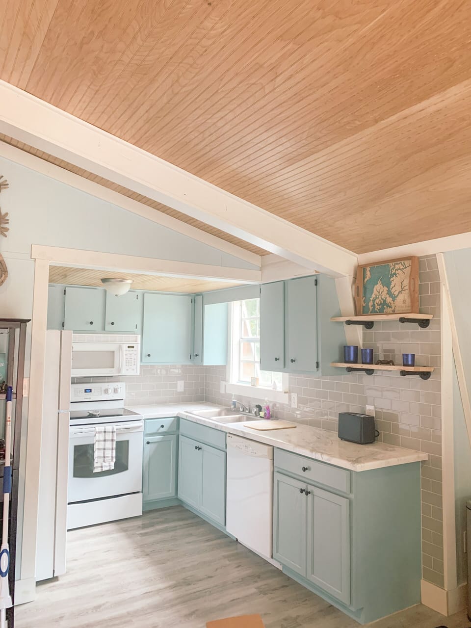 Fully stocked kitchen