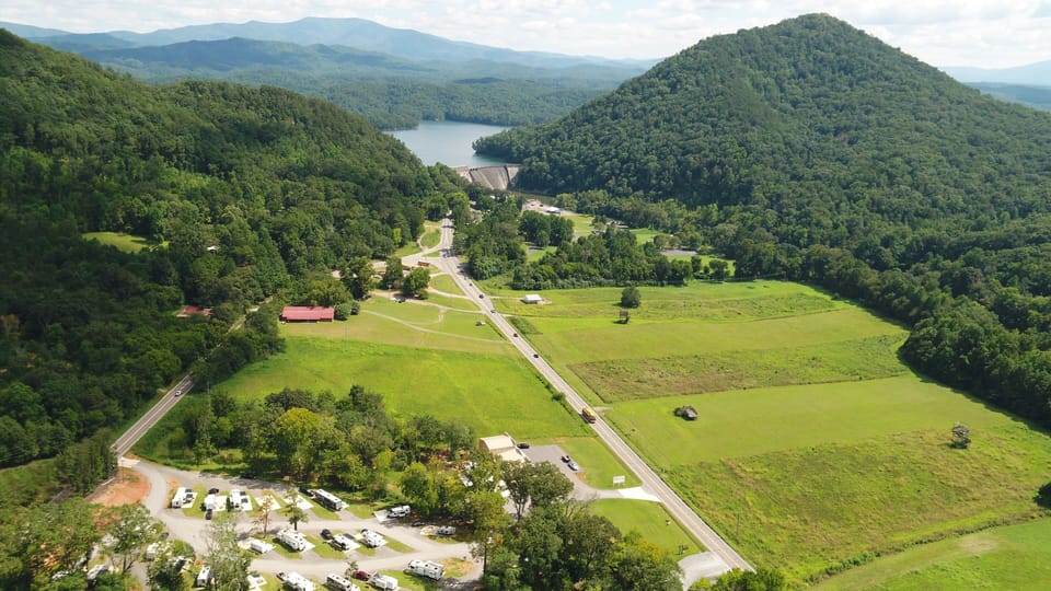 View of Cherokee National Forest from Property. We are a 1/4 Mile from entrance.