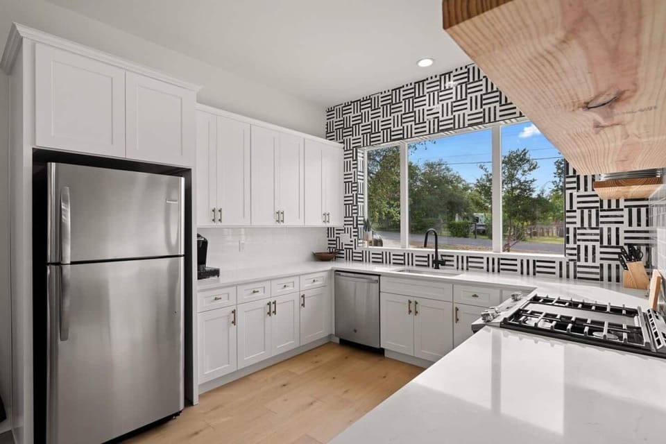 The unique kitchen
