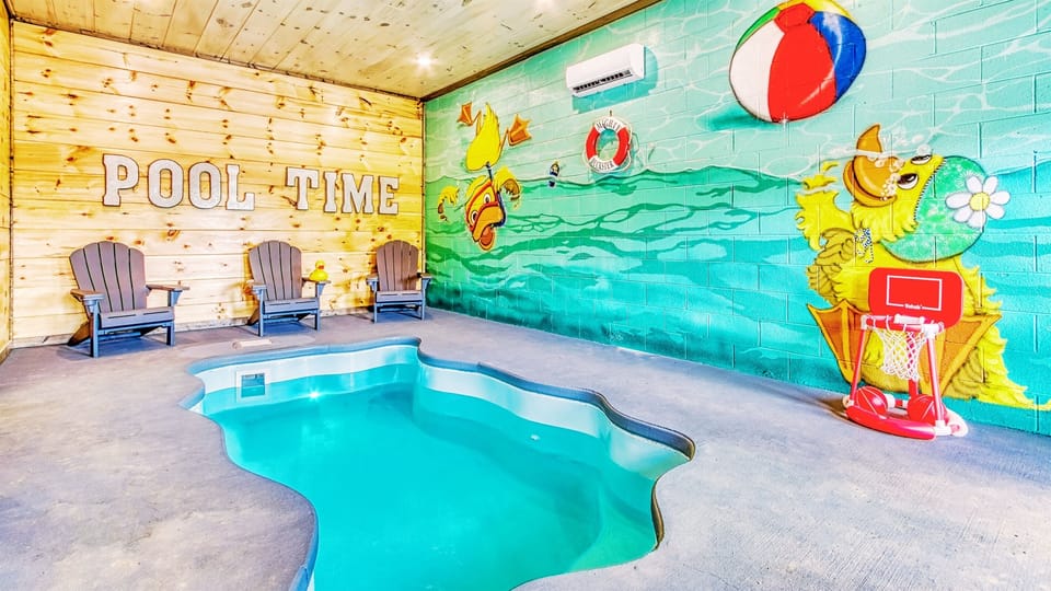 Swim in our private indoor heated pool.