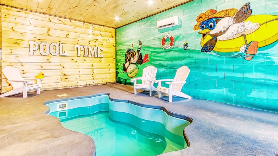 Swim in our private indoor heated pool.