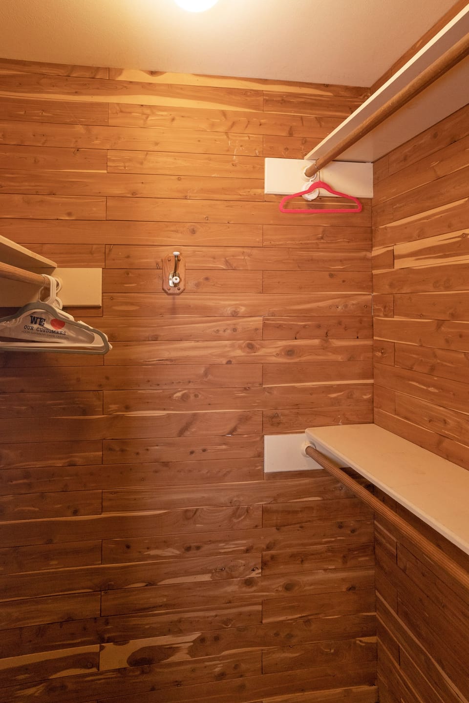 Spacious walk-in closet 1 (there are two in master bathroom)