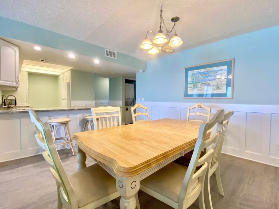 Dining table.