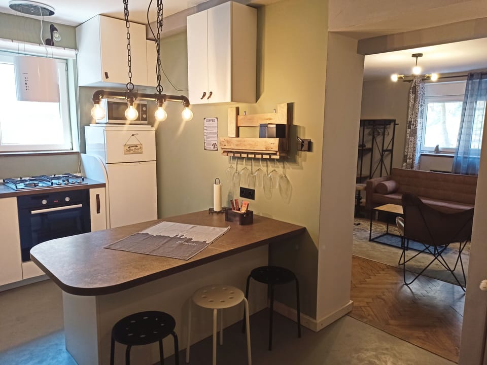 Fully equipped kitchen