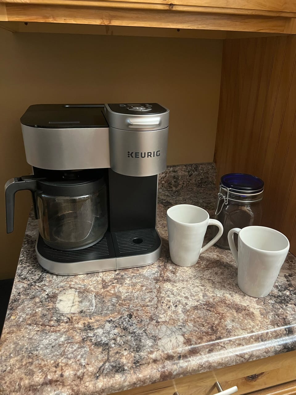 Keurig + drip coffee maker - we provide local coffee for drip 