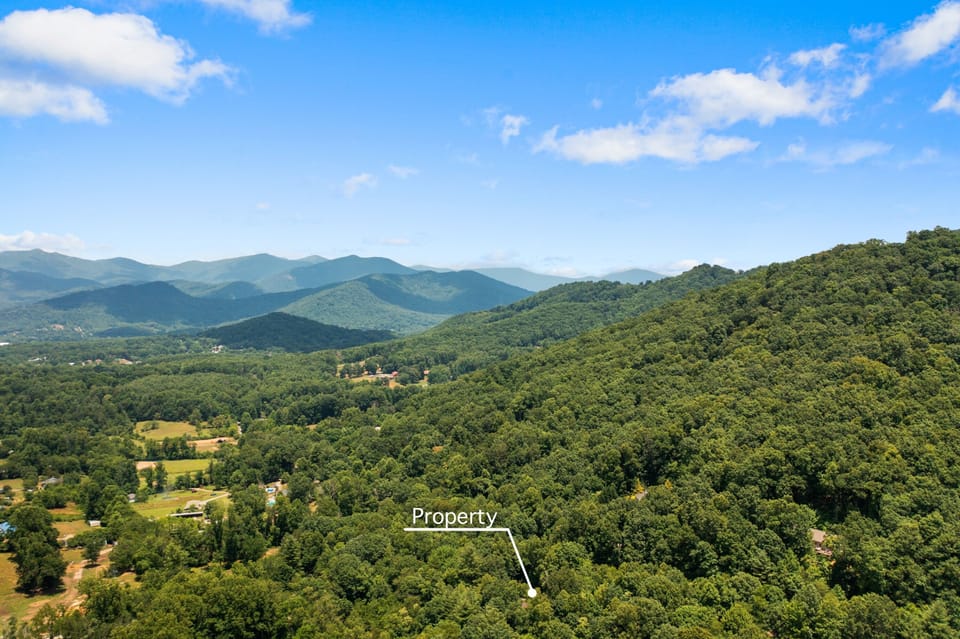 Nestled between Asheville and Black Mountain! 
😅😁😊