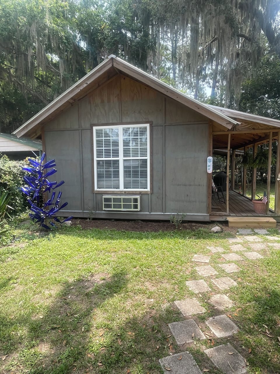 Side view of bunkhouse