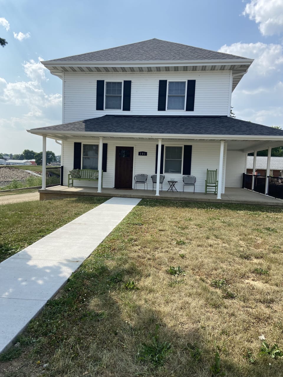 House exterior facing Main Street 