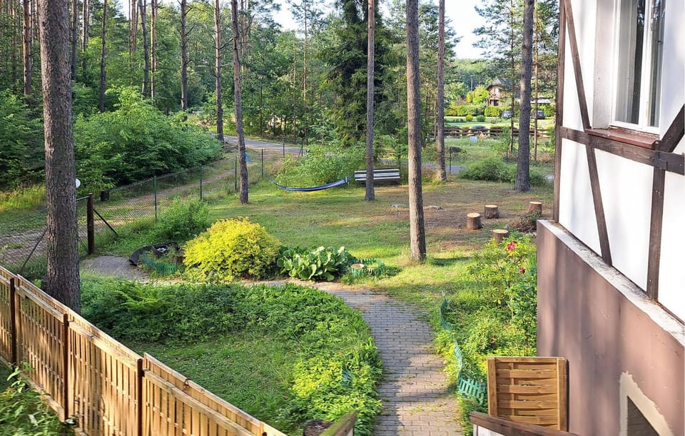 outside