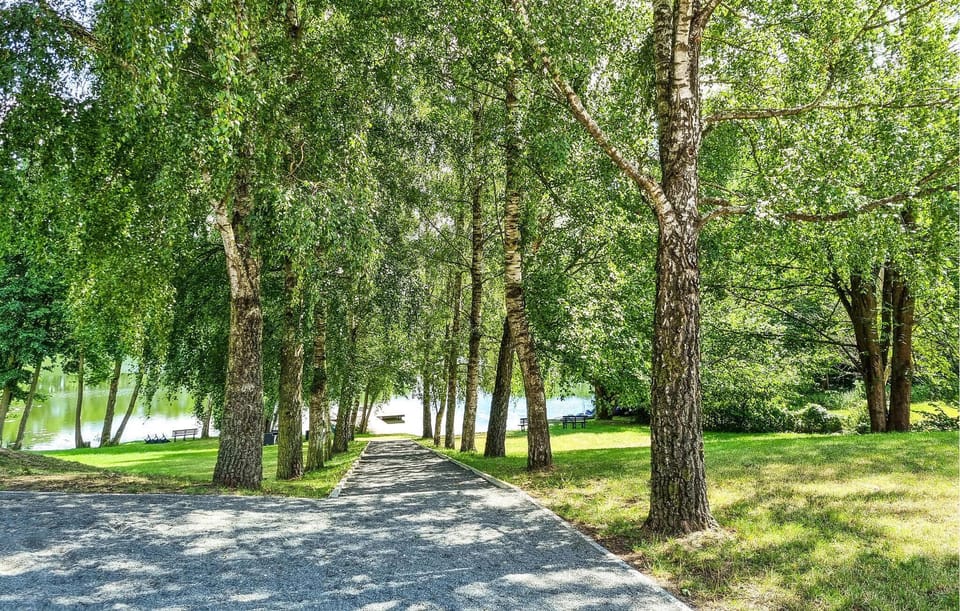 outside