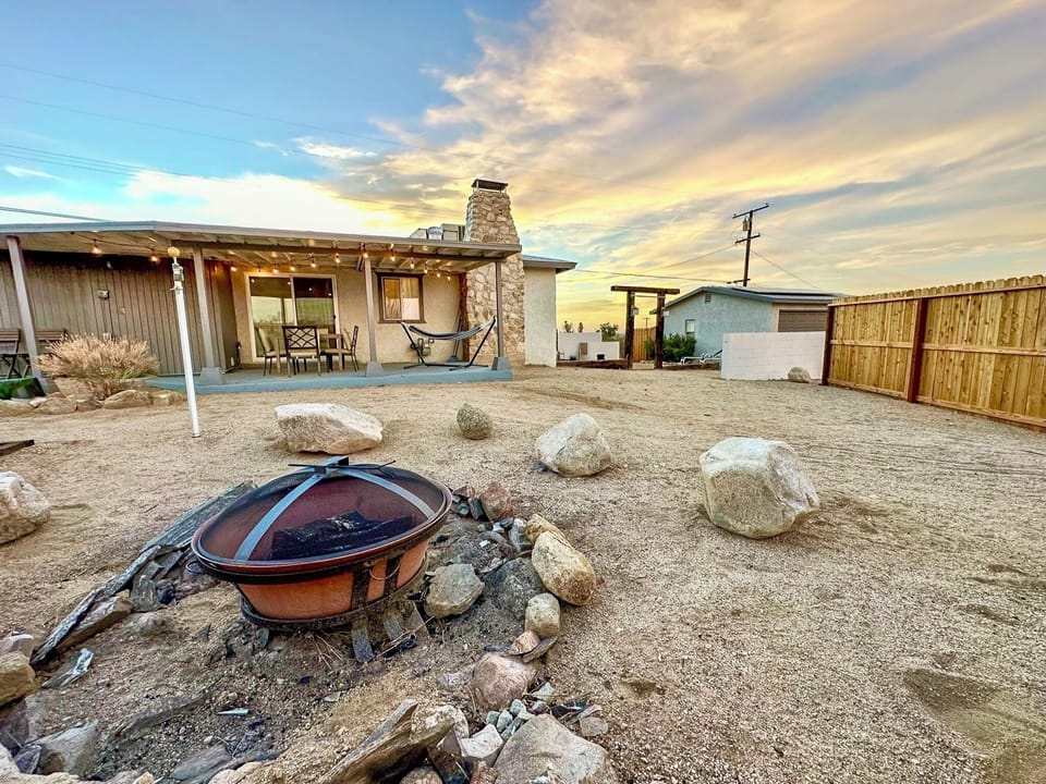 Cozy up by the fire under a blanket of desert stars - homemade s'mores anyone?